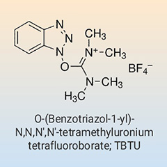 O-(Benzotriazol-1-yl)-N,N,N',N'-tetramethyluronium tetrafluoroborate; TBTU